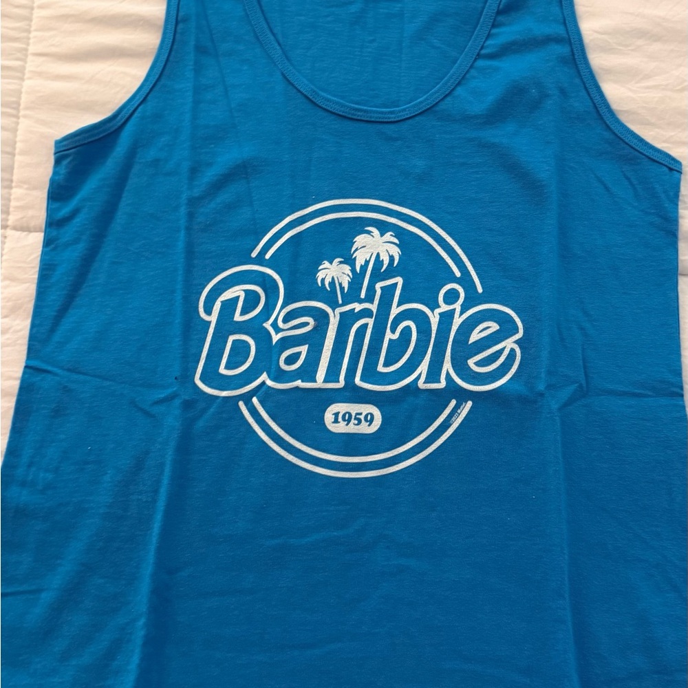 Barbie Tropical Blue Tank Top